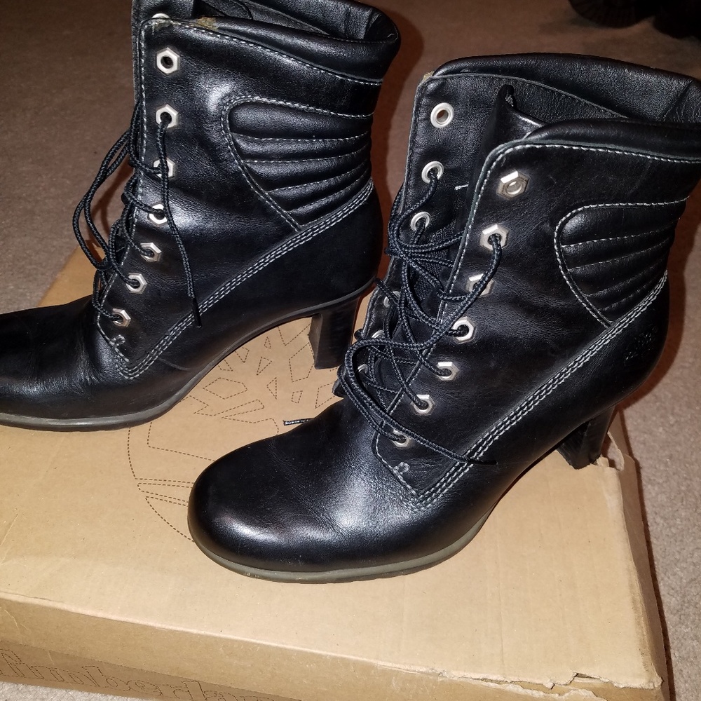 Womens Timberland Black Boots